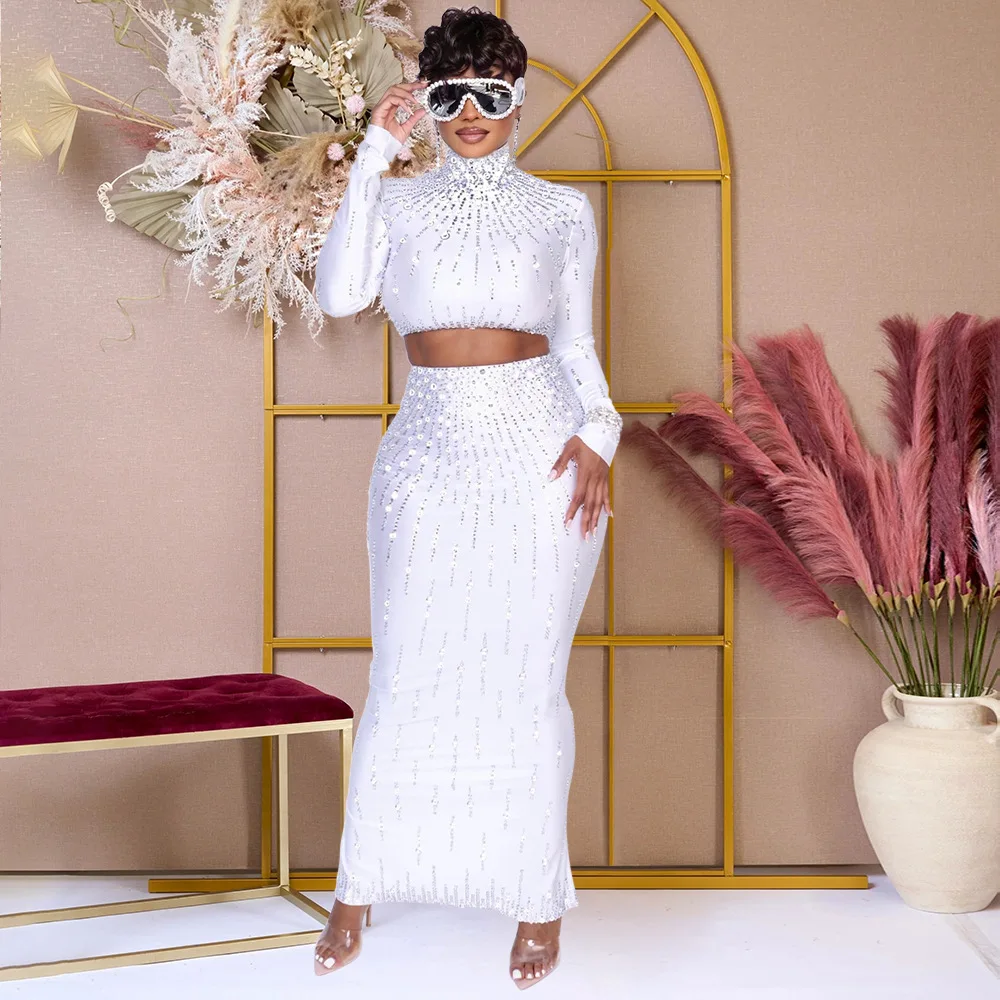 Women Set Street long sleeve P - đánh giá và giá Crop Top Crochet