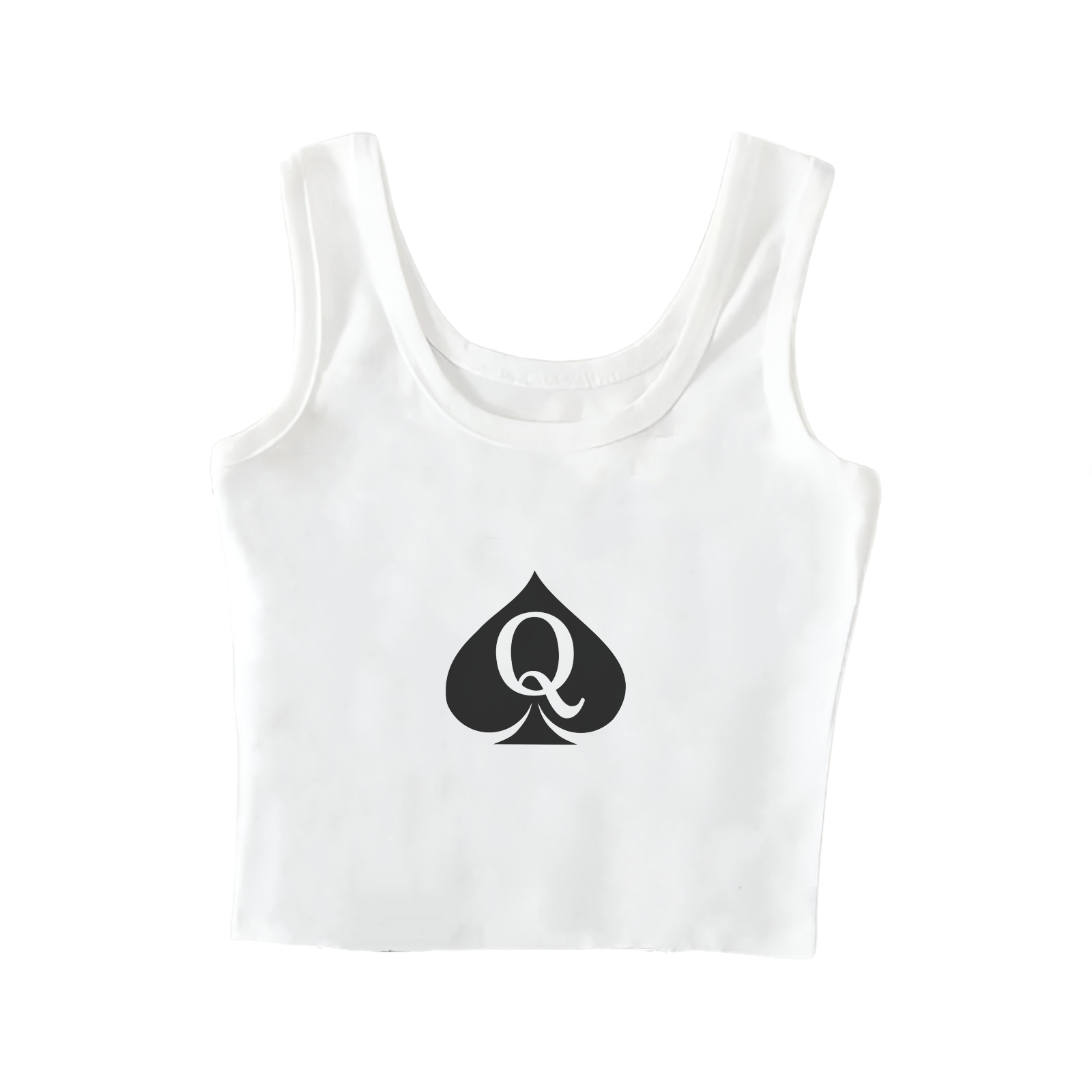 “Queen Of Spade” Womens Double - đánh giá và giá Crop Top Crochet