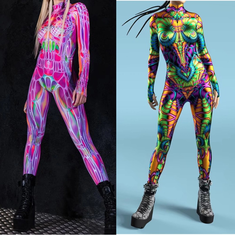 2026 Women Cosplay Fashion Lon - đánh giá và giá Romper Floral Print