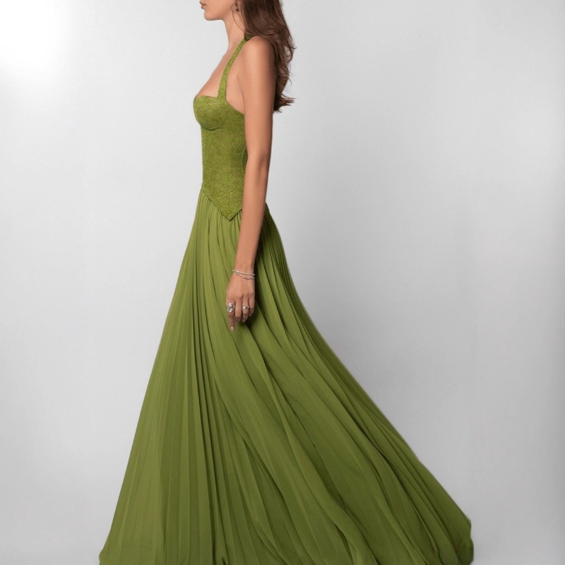 Sexy Low Cut Halter Maxi Dress - đánh giá và giá Maxi Dress Halter