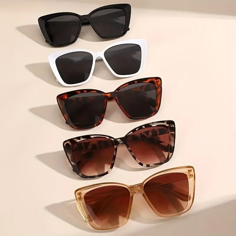 5 Pcs Women's Vintage Cat-Eye  - đánh giá và giá Sunglasses Cat Eye