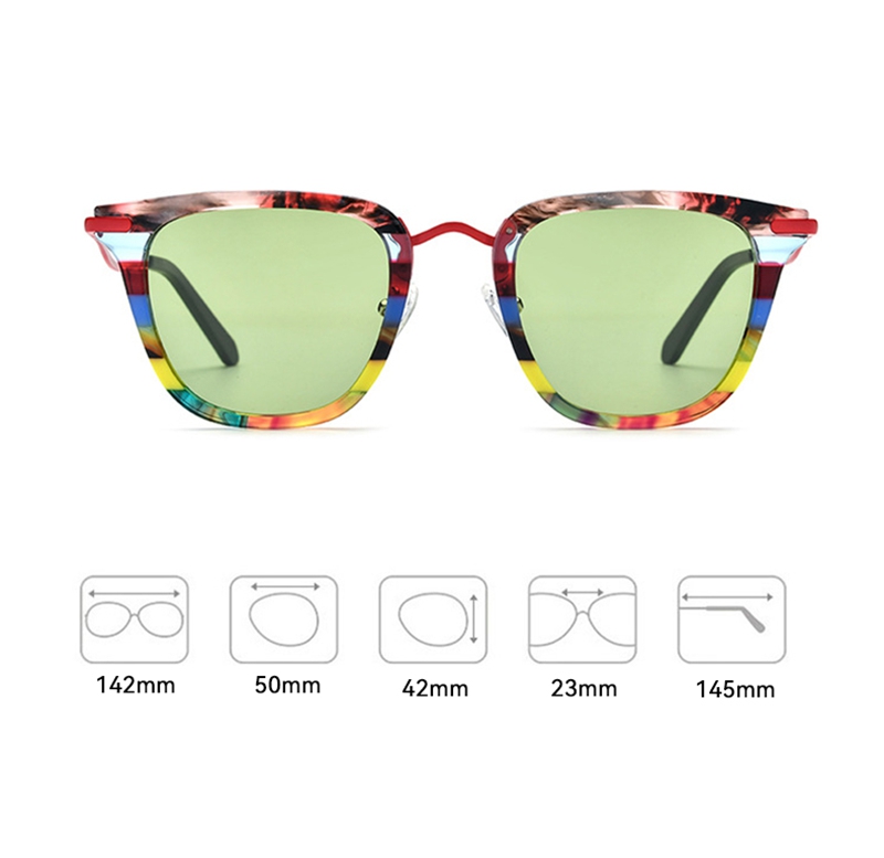 Acetate Thick Sun Glasses Wome - đánh giá và giá Sunglasses Cat Eye